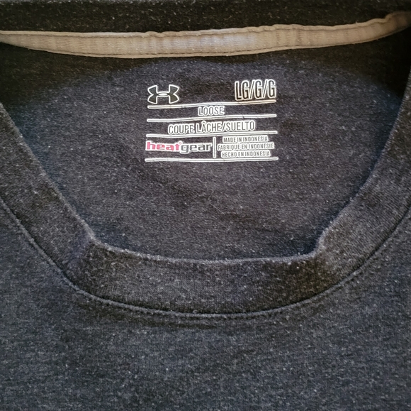 Men's L Gray Under Armour t-shirts - Picture 4 of 4